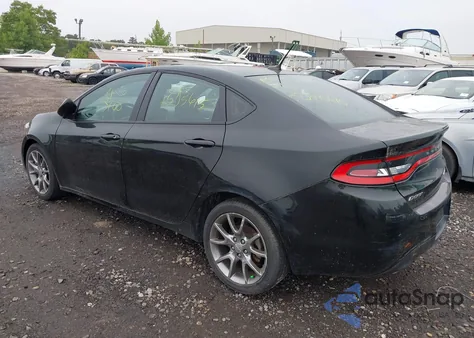 2015 Dodge Dart Sxt из США, поврежденный, VIN 1C3CDFBB3FD111800